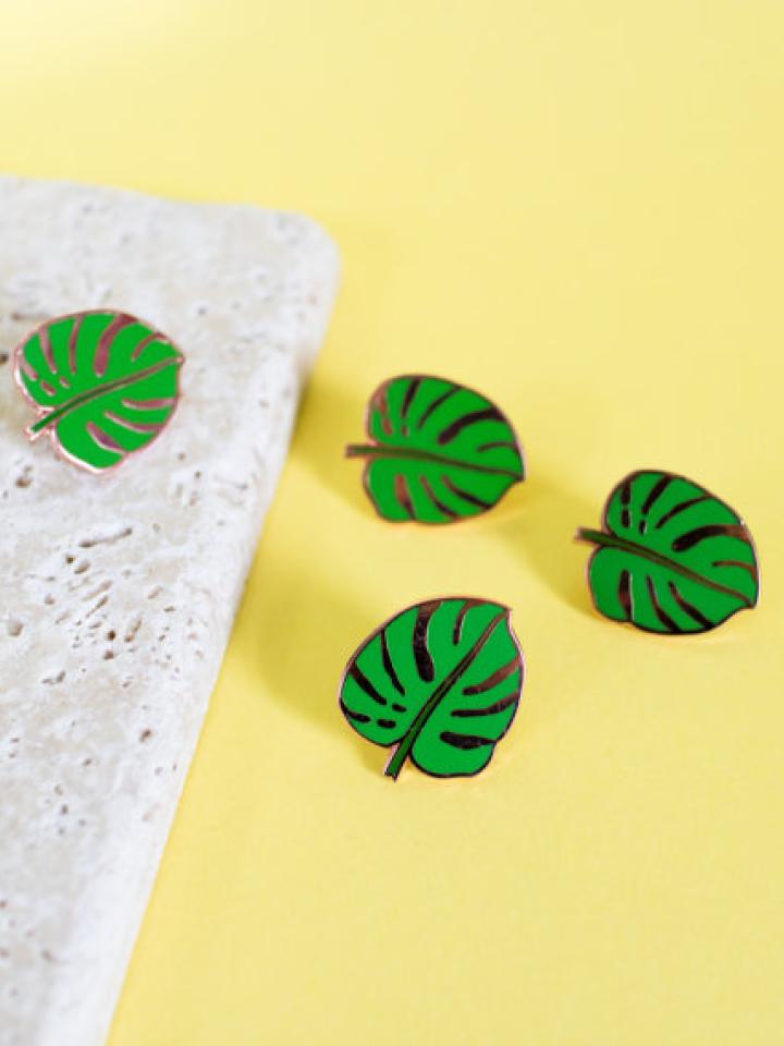 Gift Guide: Enamel lapel pins for plant lovers | The Joy of Plants